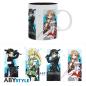 Preview: SWORD ART ONLINE - Tasse "Alfheim Crossover"  Es ist ein langer Weg an die Spitze des Weltbaums. Fliegen Sie etwas schneller mit Hilfe von Koffein und diesem Alfheim Crossover Tasse. Mit einem Design mit Kirito in menschlicher und Spriggan Form, Asunas un